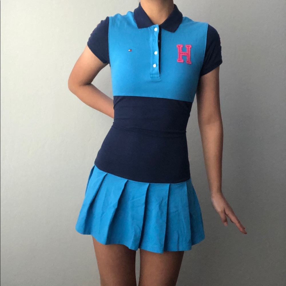 blue tommy hilfiger dress